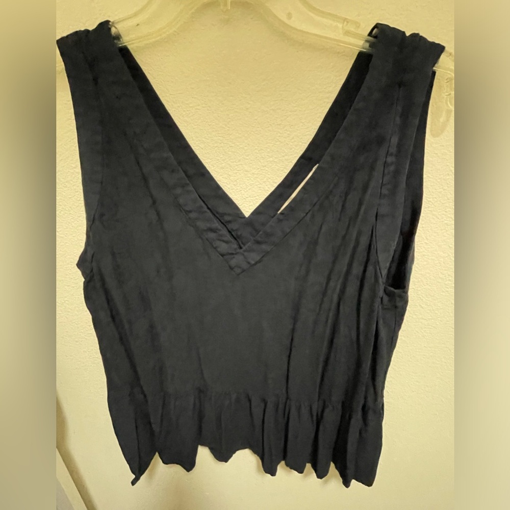 Ann Taylor Loft Deep V blouse